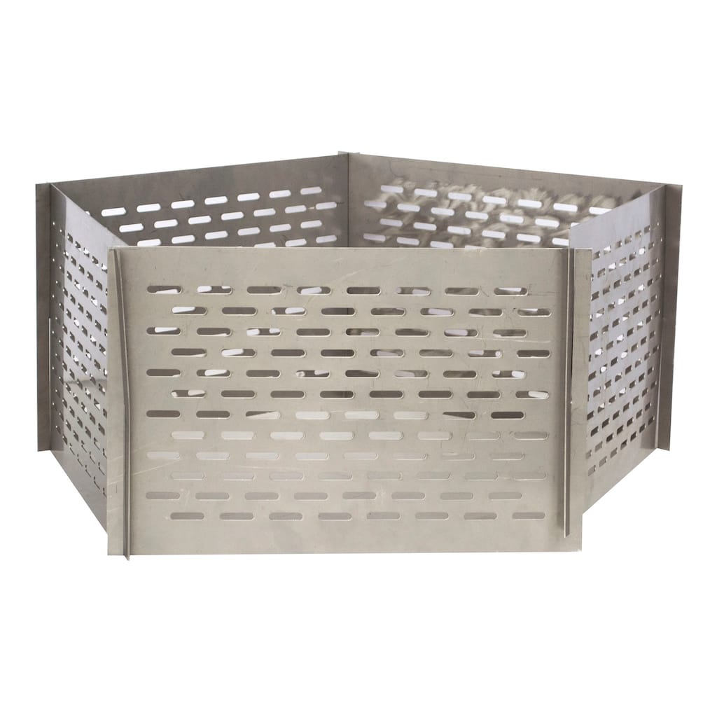 Portable 5 Panel Interlocking Stainless Steel Fire Pit