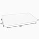 preview thumbnail 3 of 2, Sunbrella Canvas Aruba Indoor/Outdoor Bench Cushion - 48 in W x 19 in D