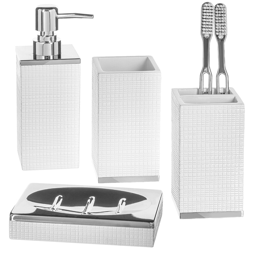 Creative Scentsestella 4 Pcs Bathroom Accessory Set Dailymail