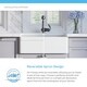 preview thumbnail 9 of 7, MR Direct Fireclay Single Bowl Farmhouse Kitchen Sink