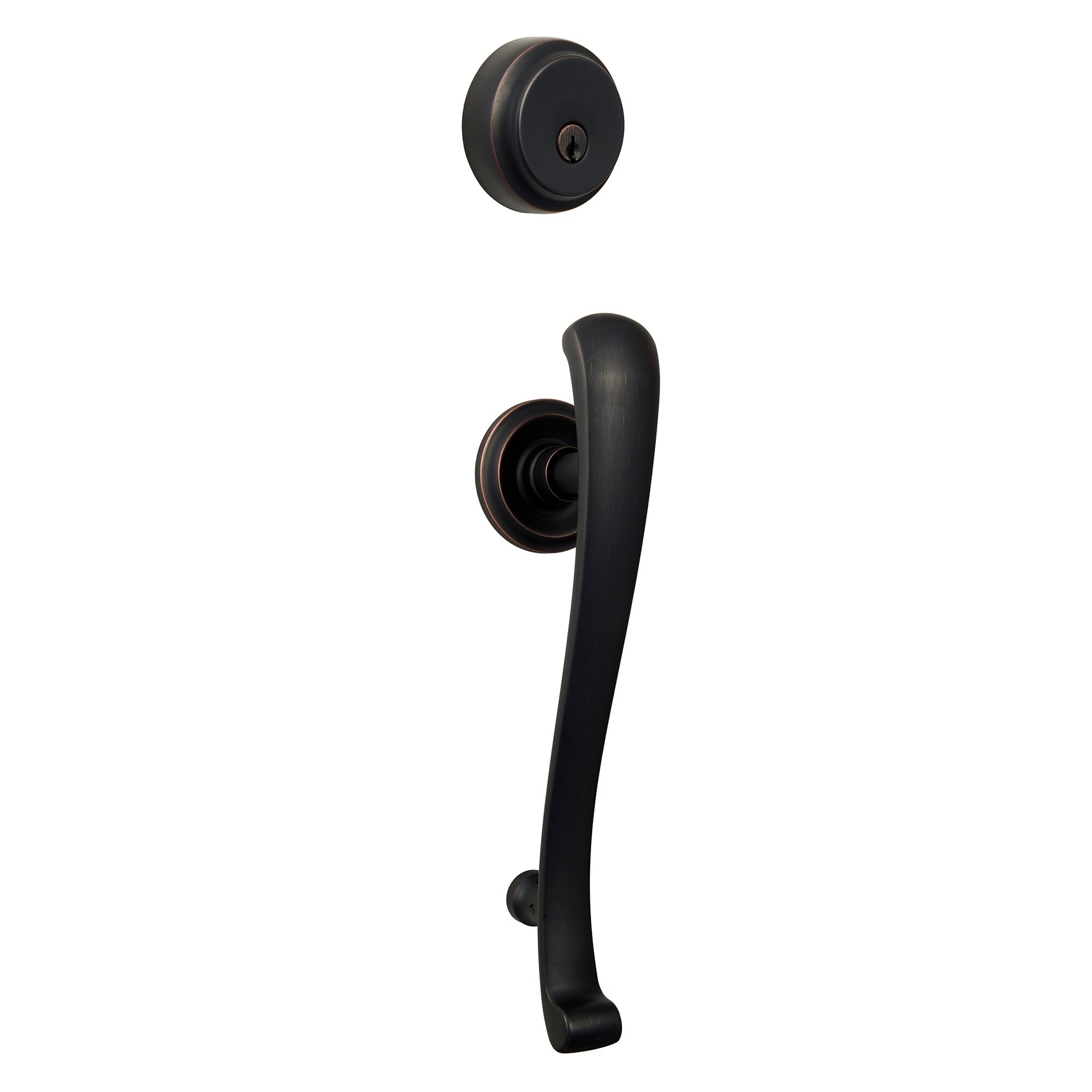 Shop Brinks Push Pull Rotate Door Locks Rourke Entry Handleset