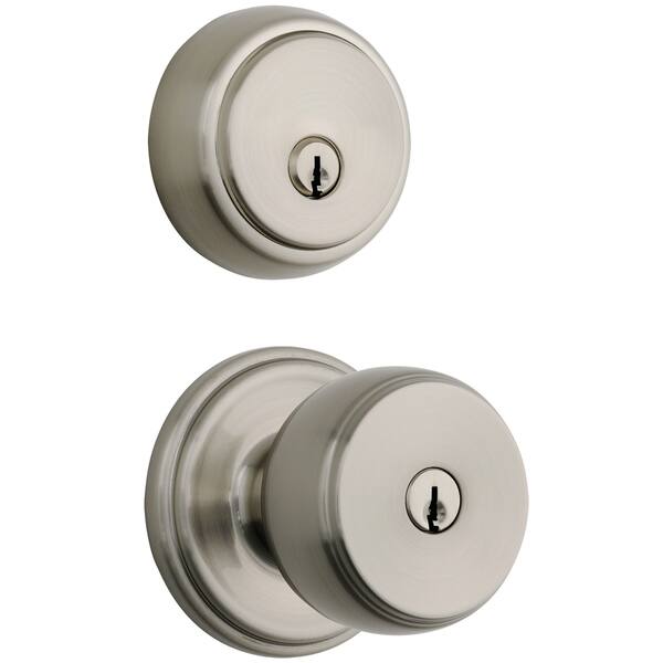 Shop Brinks Push Pull Rotate Ganyon Entry Knob And Deadbolt Combo