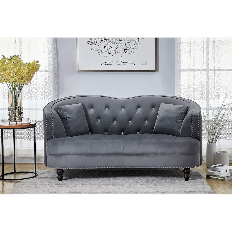 Cranon Chesterfield Loveseat