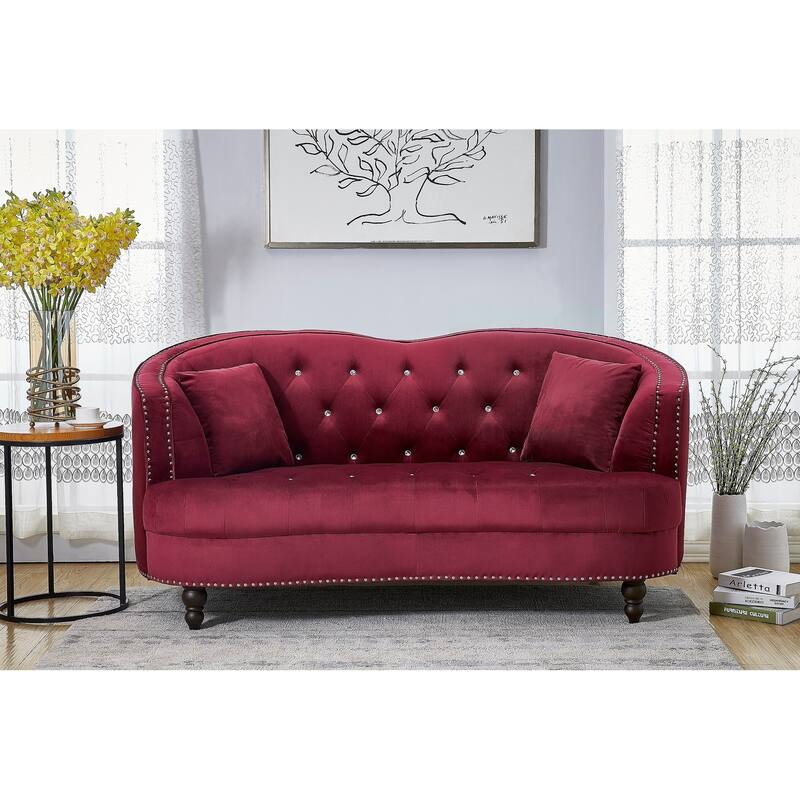 Cranon Chesterfield Loveseat