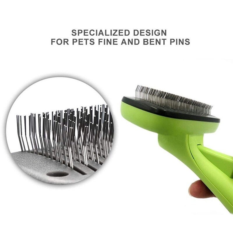 Renococo Pet Long Hair Shell Rake Comb Brush Anti Mite With Handle Pet Cats And Dogs Cleansing Rubber Comb Massage To Floating Hair Removal Sticky Hair Brush Pet Supplies Dogs Brilliantpala Org