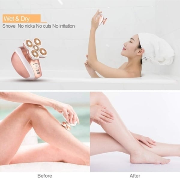 nubrilliance hairless body and legs shaver