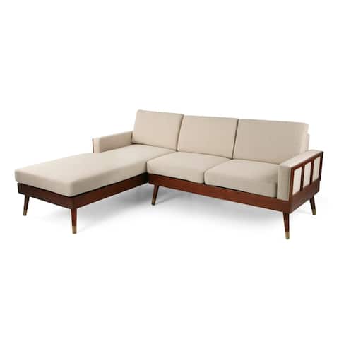 Arkwright 3-seater Sectional Set with Chaise Lounge by Christopher Knight Home
