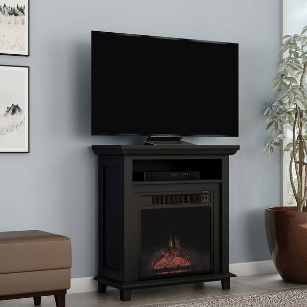 Shop Copper Grove Siavonga Electric Fireplace Tv Stand With Faux