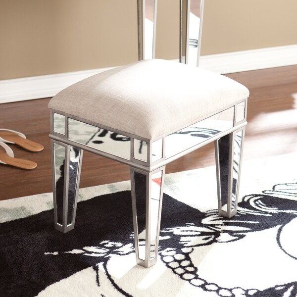 glam vanity stool