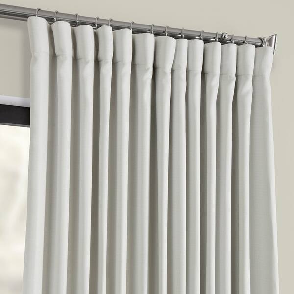 Shop Porch Den Milazzo Faux Linen Extra Wide Blackout Curtain