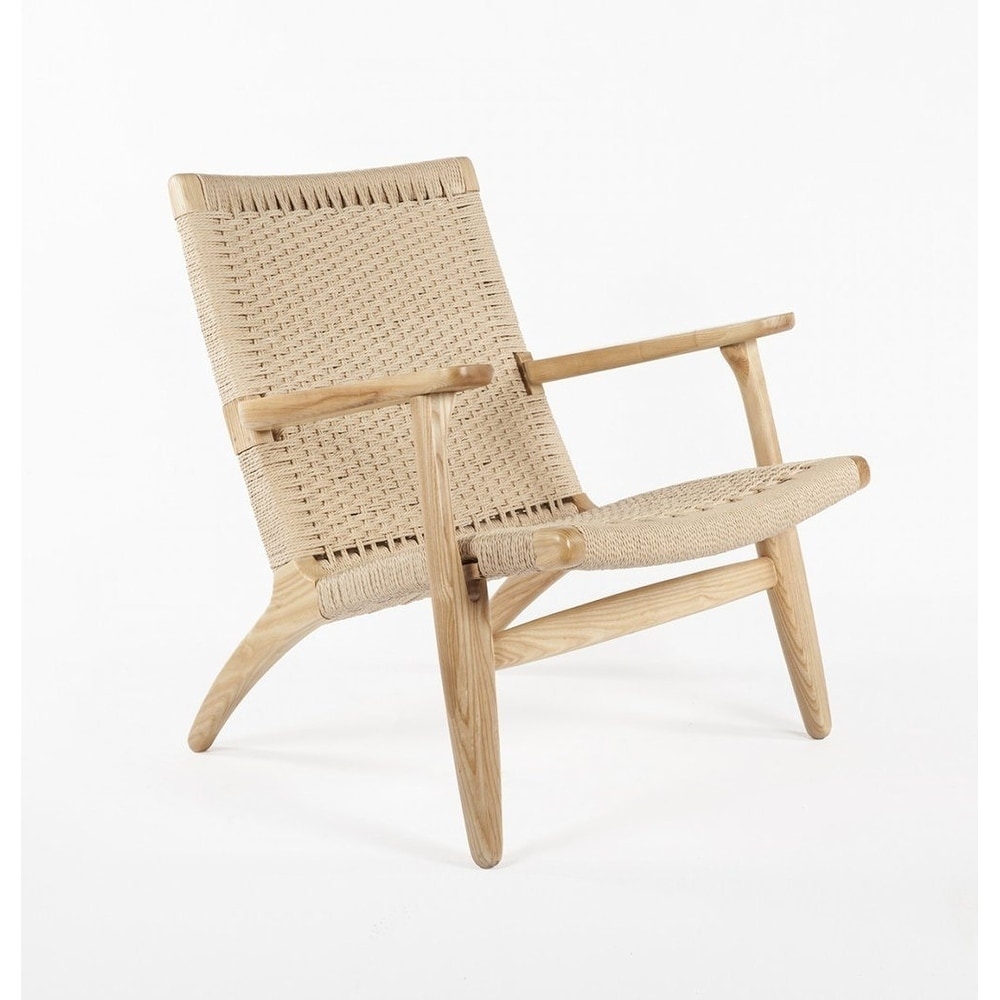 Wegner Woven Lounge Chair On Sale Overstock 28899610