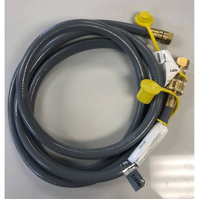 Mont Alpi Propane to Natural Gas Grill Conversion Kit (MANGK) with Regulator and 10 Foot Hose for All Outdoor Kitchen Island