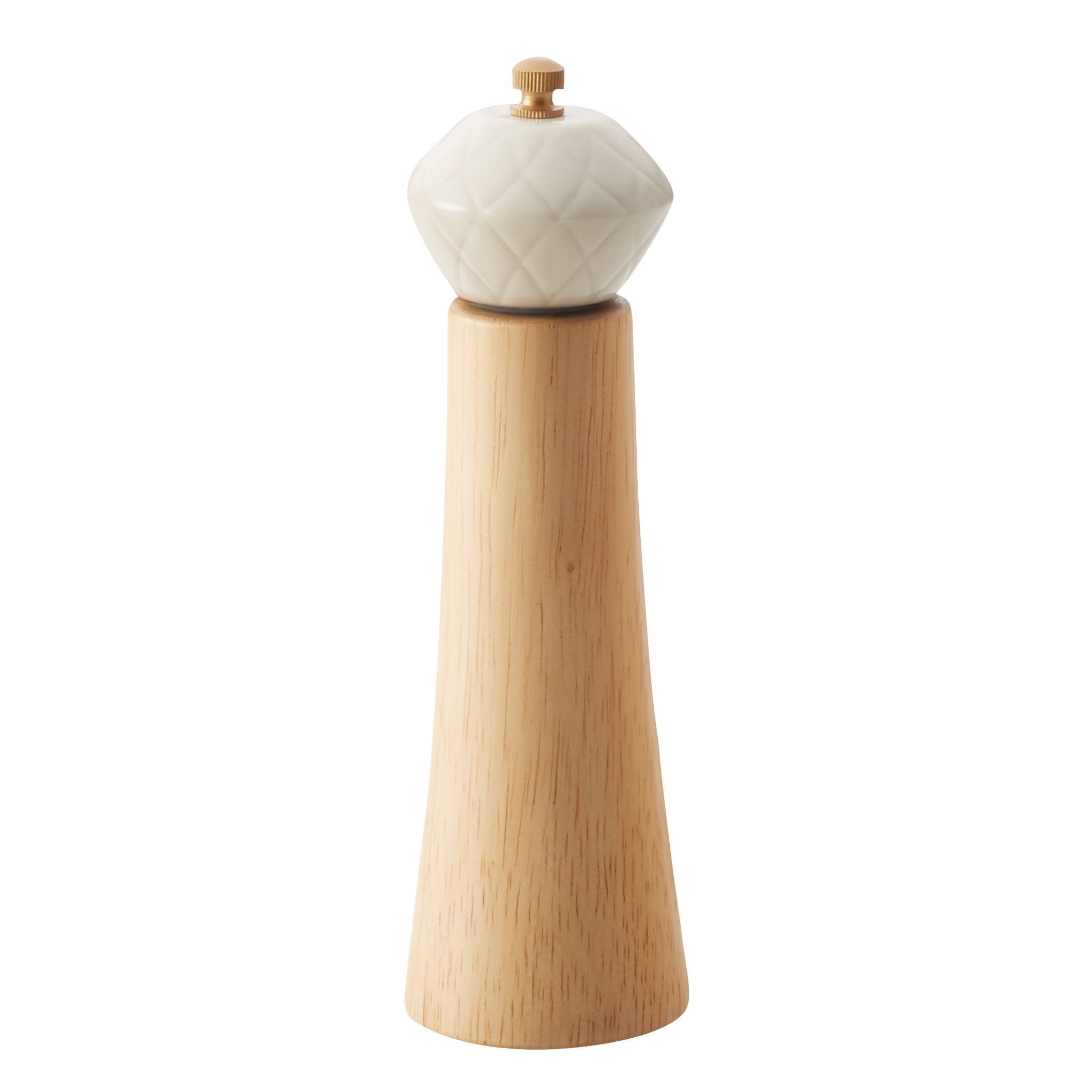 4.5Wooden Salt Pepper Grinder Mills Shakers w Adjustable