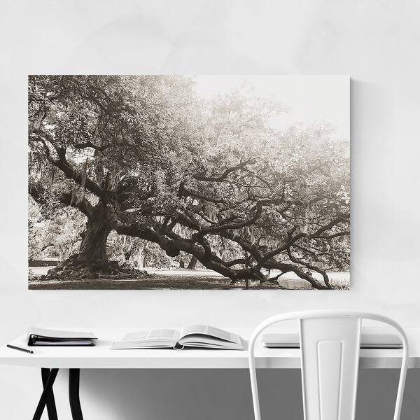 Shop Noir Gallery Tree Of Life New Orleans Louisiana Canvas Wall Art Print Overstock 28909064