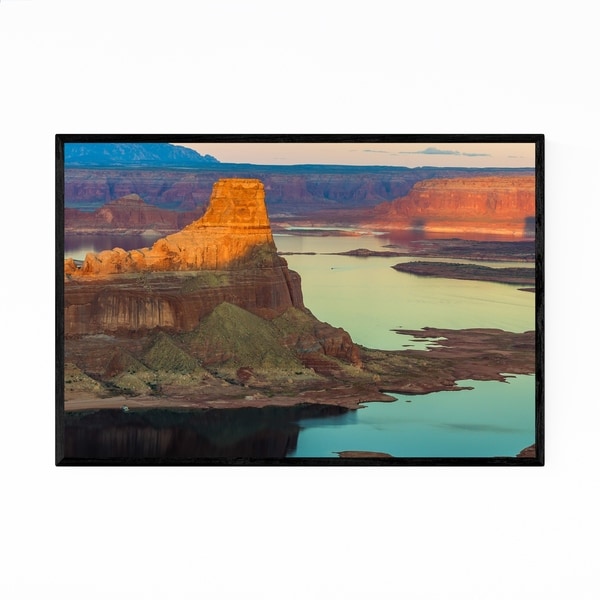 Noir Gallery Lake Powell Utah Nature Photo Framed Art Print