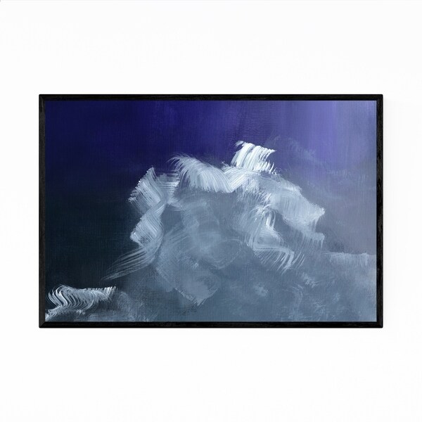 Noir Gallery Abstract Modern Acrylic Painting Framed Art Print