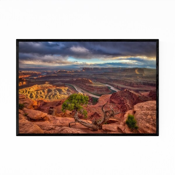 Noir Gallery Deadhorse Point Colorado River Framed Art Print