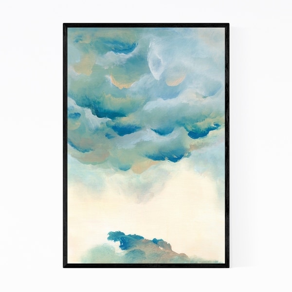 Noir Gallery Abstract Modern Acrylic Painting Framed Art Print