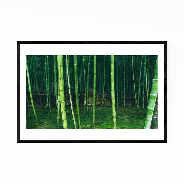 Noir Gallery Floral Botanical Abstract Framed Art Print