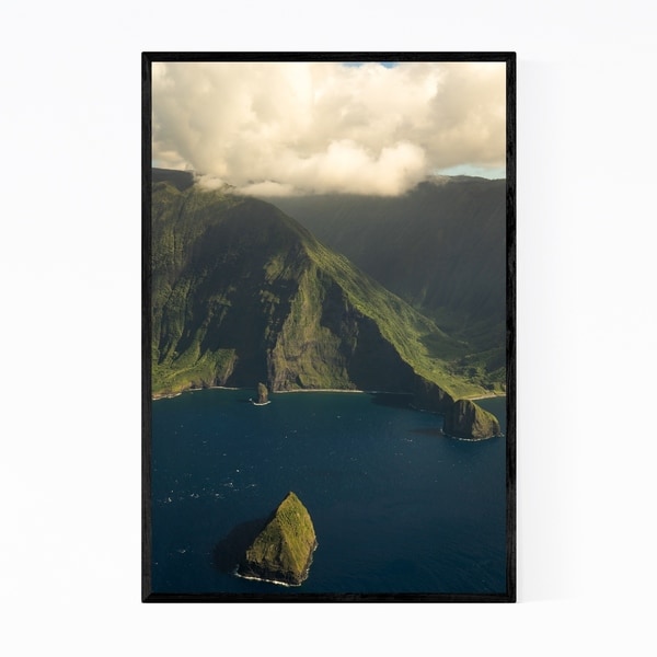 Noir Gallery Molokai Oahu Hawaii Photo Framed Art Print