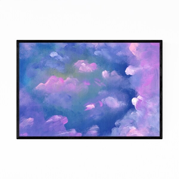 Noir Gallery Abstract Modern Acrylic Painting Framed Art Print