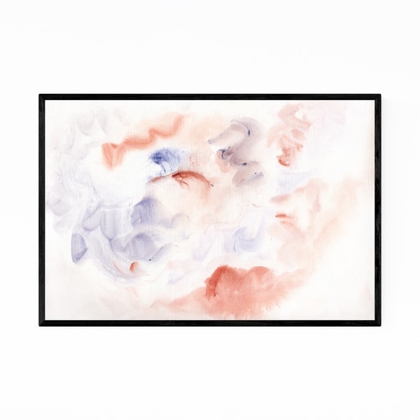 Noir Gallery Abstract Pigment Painting Framed Art Print