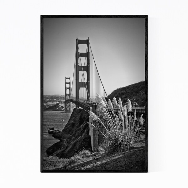 Noir Gallery Golden Gate Bridge San Francisco Framed Art Print