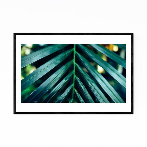 Noir Gallery Floral Botanical Abstract Framed Art Print