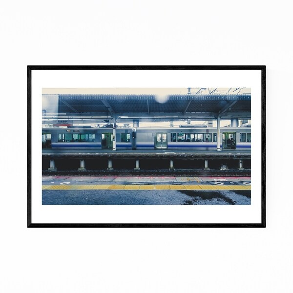 Noir Gallery Osaka Japan Train Station Framed Art Print