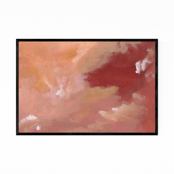 Noir Gallery Abstract Acrylic Modern Painting Framed Art Print