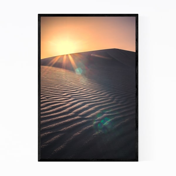 Noir Gallery White Sands New Mexico Photo Framed Art Print