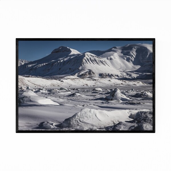Noir Gallery Svalbard Norway Nature Photography Framed Art Print