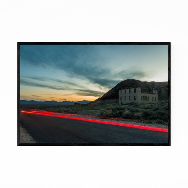 Noir Gallery Rhyolite Ghost Town Nevada Photo Framed Art Print