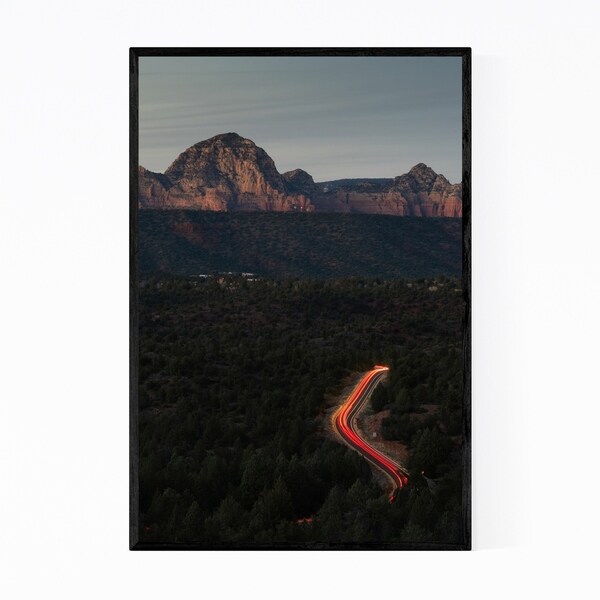 Noir Gallery Sedona Arizona Desert Nature Photo Framed Art Print