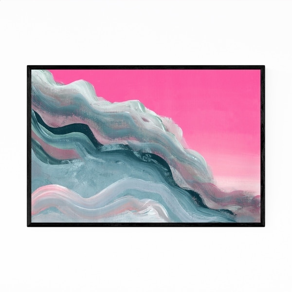 Noir Gallery Abstract Acrylic Modern Painting Framed Art Print