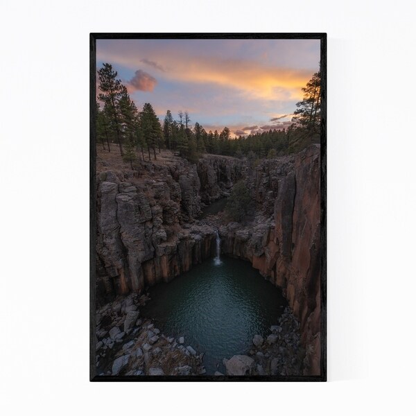 Noir Gallery Williams Arizona Sycamore Falls Framed Art Print