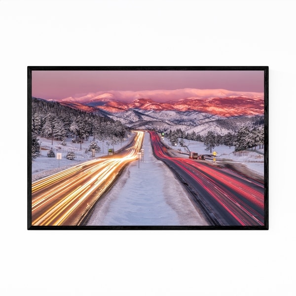 Noir Gallery Denver Foothills Colorado Framed Art Print