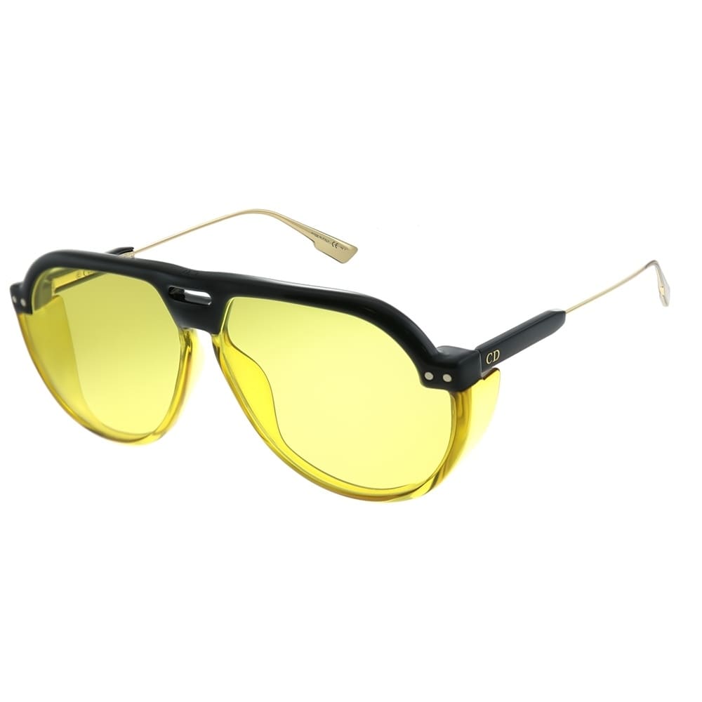 dior yellow sunglasses