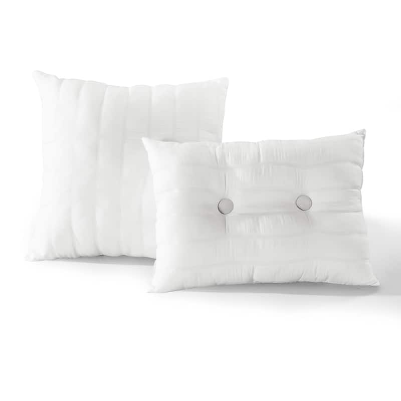 Lush Decor Farmhouse Seersucker 5 Piece Comforter Set