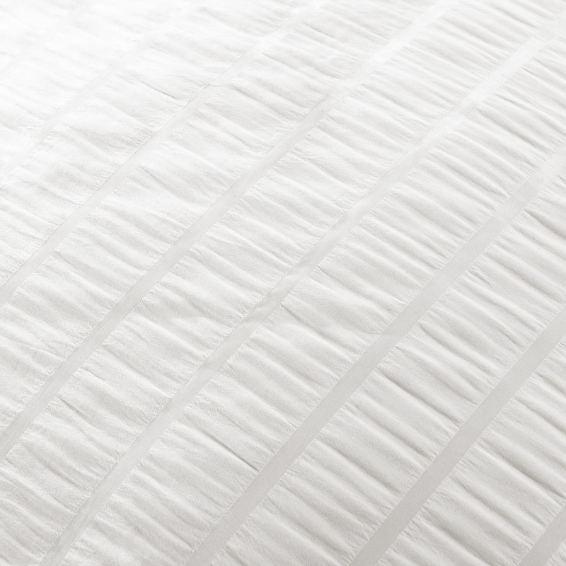 Lush Decor Farmhouse Seersucker 5 Piece Comforter Set
