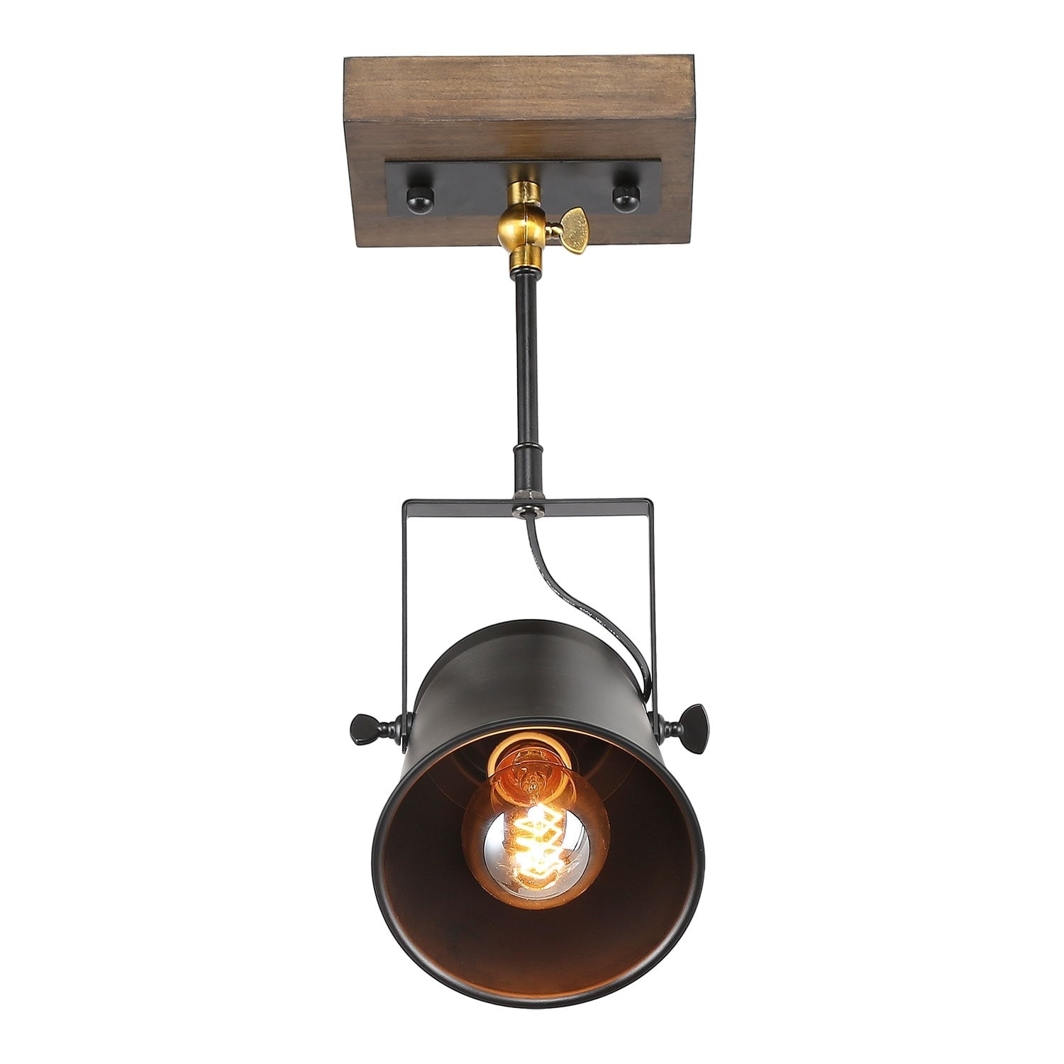 Shop The Gray Barn Hickory Place Wood Ceiling Track Lighting