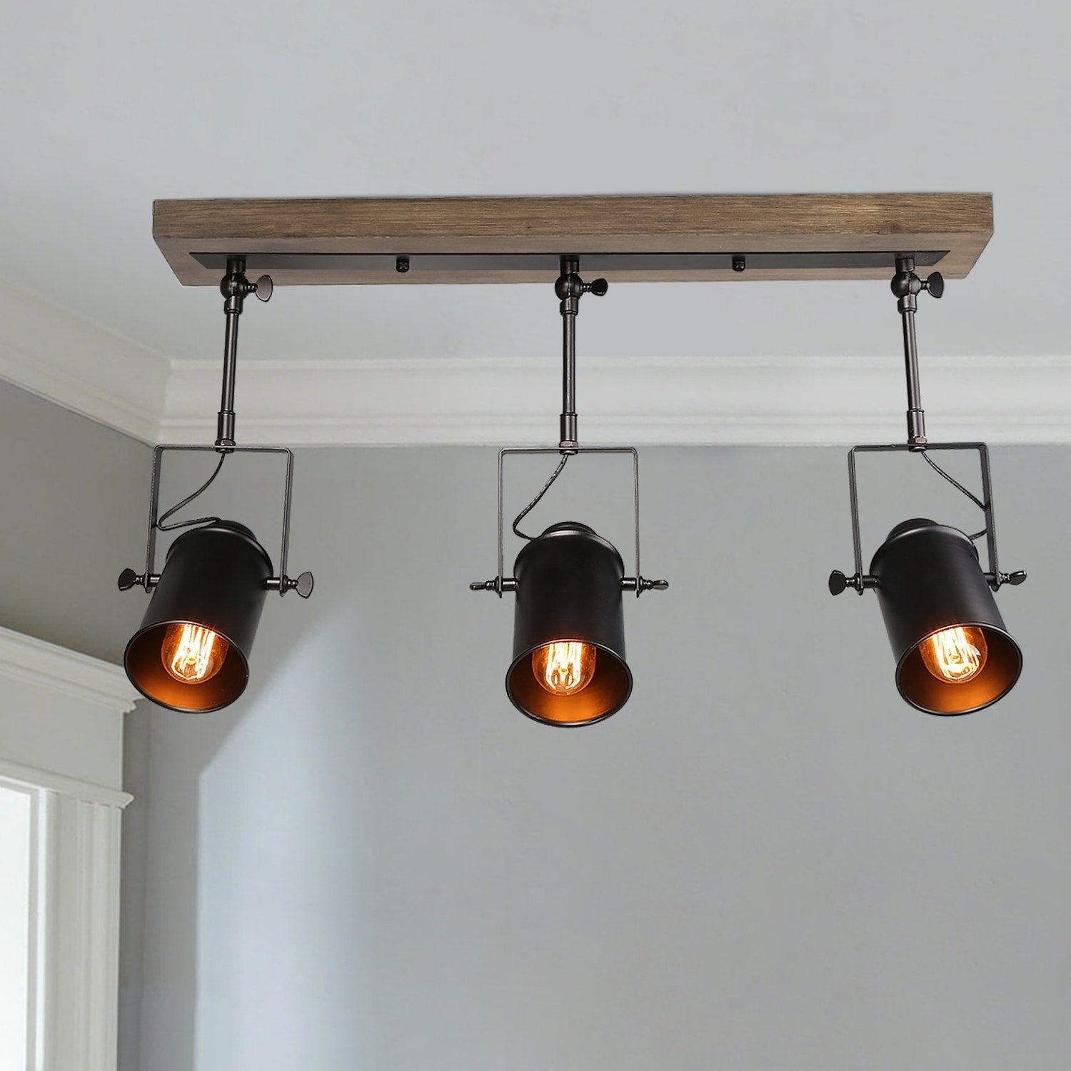 Shop The Gray Barn Hickory Place Black Ceiling Track Lighting