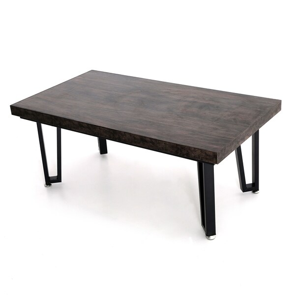 Shop Industrial Mid-Century Rectangular Coffee Table for ...