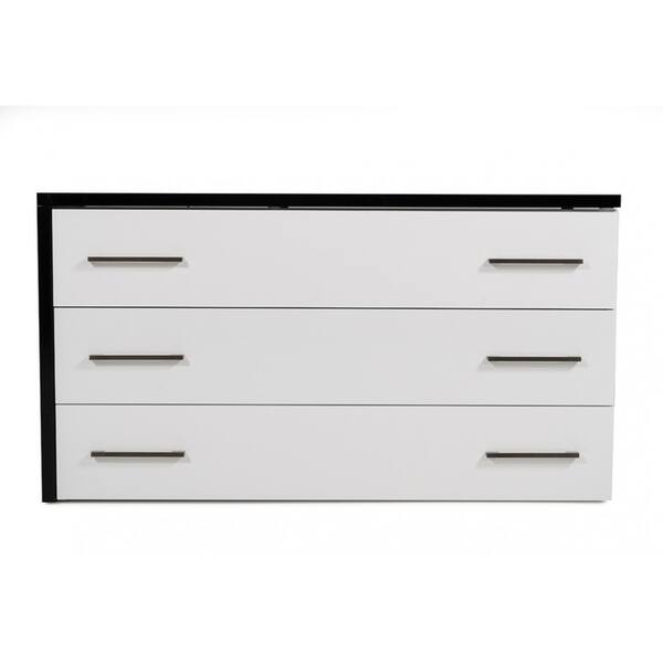 Shop Modrest Moon Contemporary Black White Dresser Free