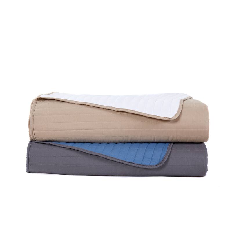 Ron Cherskin Channel reversible Quilt Set
