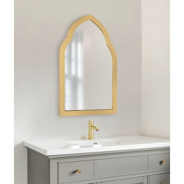 Arch Crowned Top Wall Mirror Shop Online At Overstock