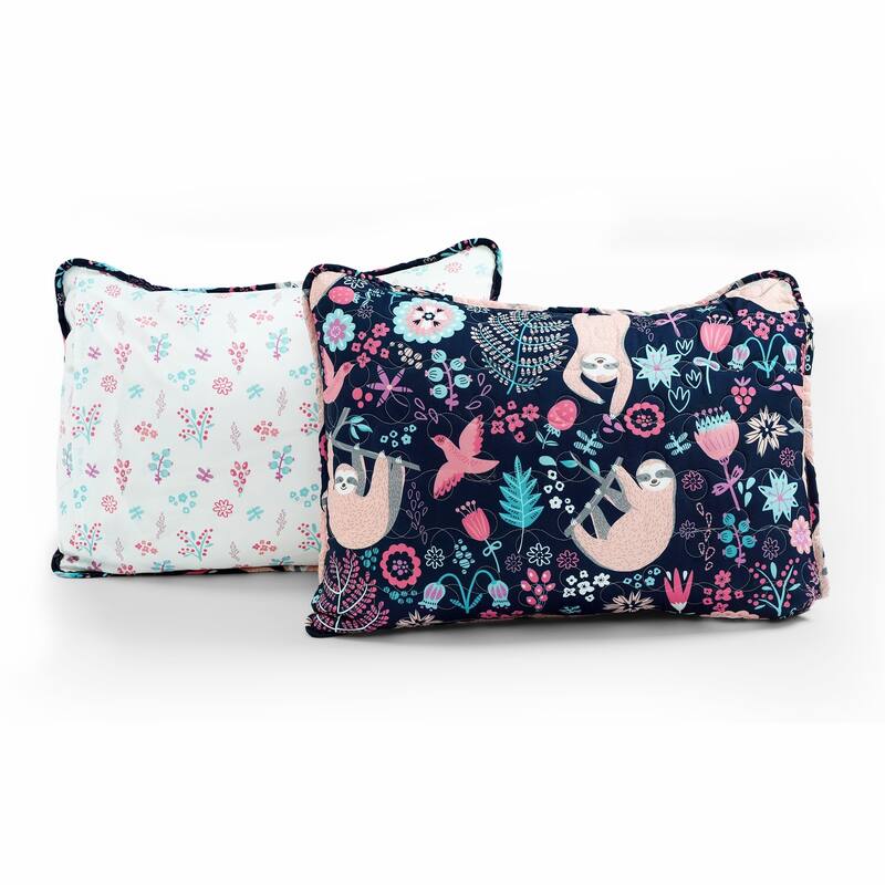 Porch & Den Lummi Sloth Pattern Quilt Set