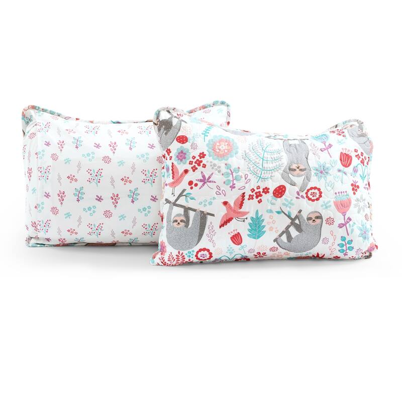 Porch & Den Lummi Sloth Pattern Quilt Set