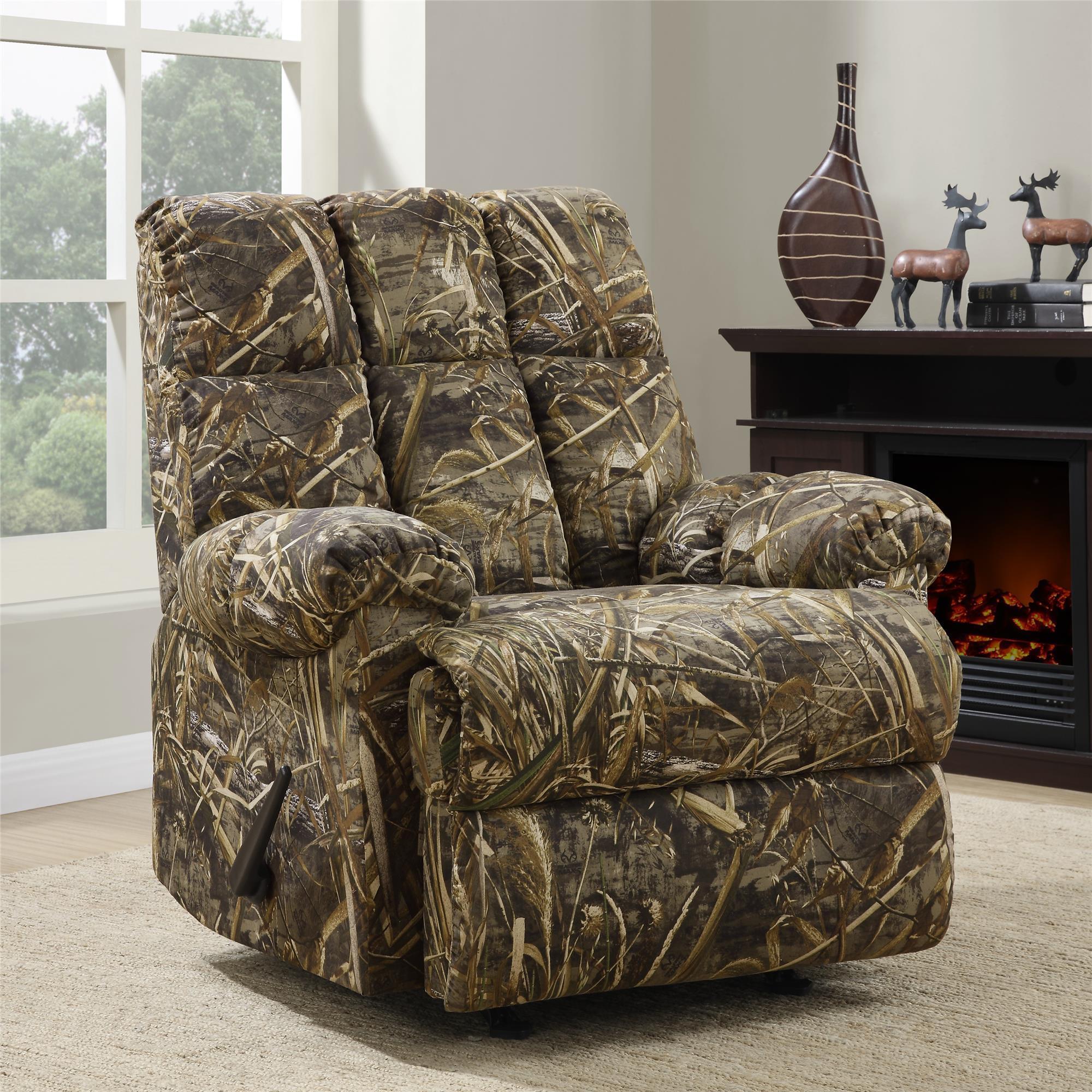 Camo rocking recliner sale