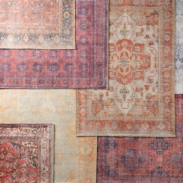The Curated Nomad Pelton Oriental Blue Red Area Rug On Sale Overstock 28945082